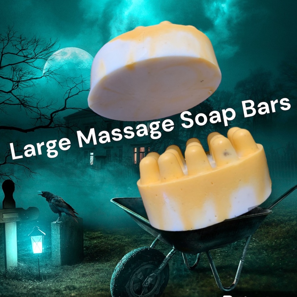 Hand Crafted Oatmeal Honey & Milk Massage Soap Bar